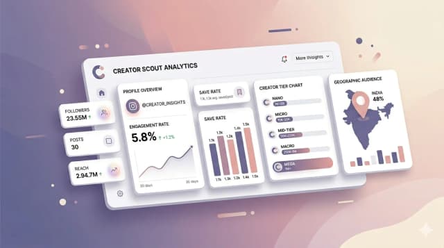 What's a Good Engagement Rate for Instagram and YouTube in India? (2026 Data)